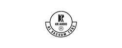 Here's an alt tag for the image: KR Audio vacuum tube logo.