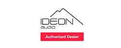 Ideon Audio authorized dealer logo.