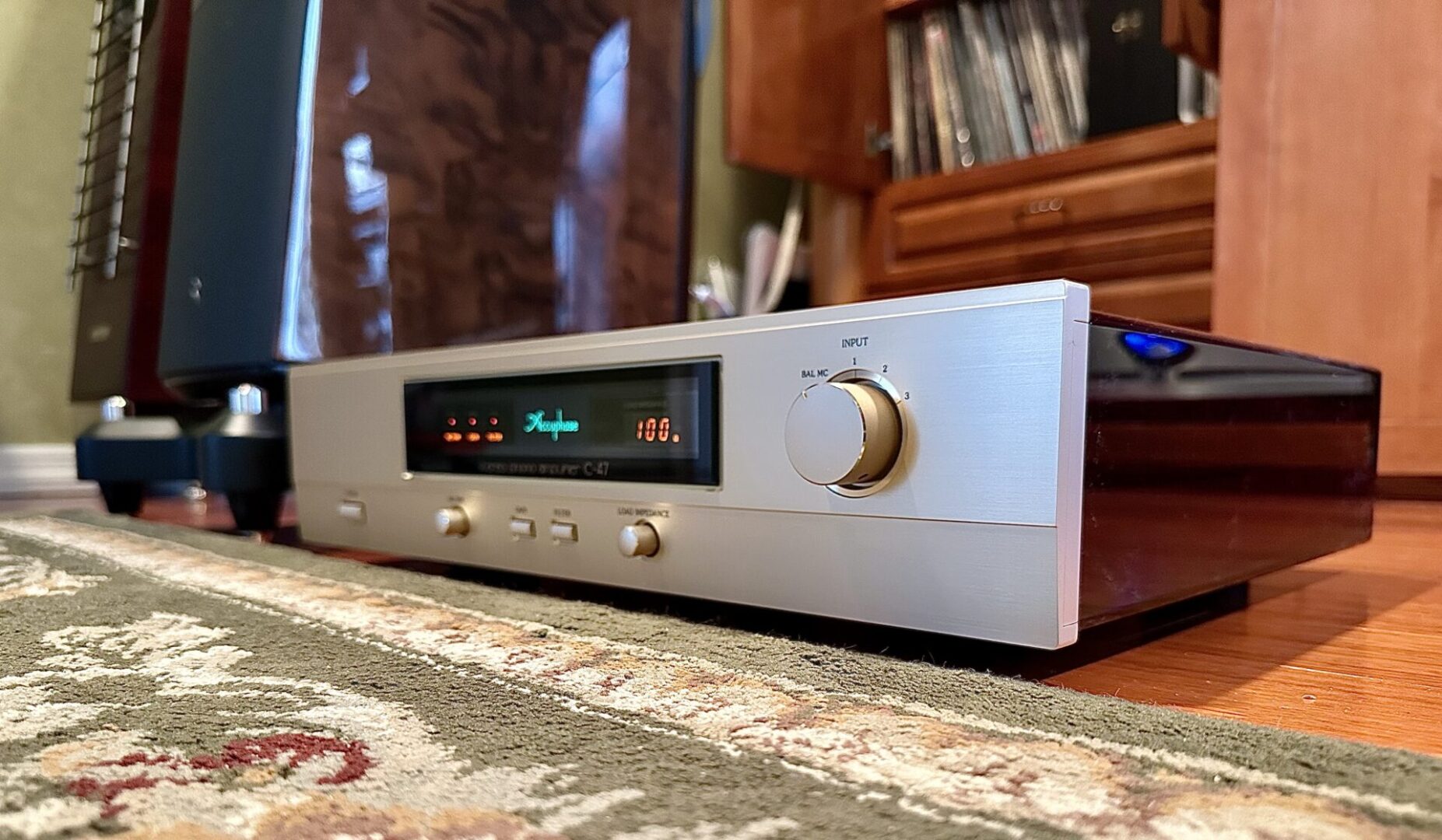 Audio Research C-47 preamplifier.